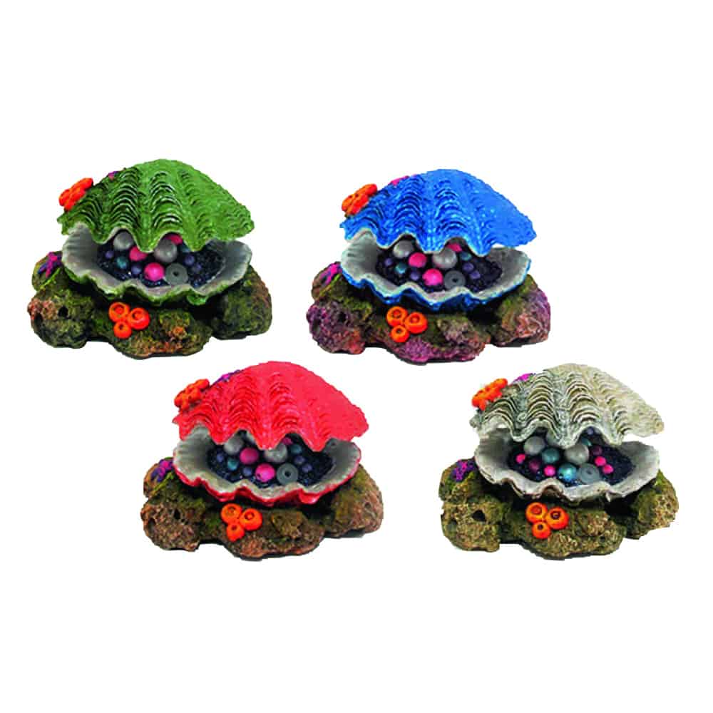 Akvarijski Ukras Action Školjka s blagom Mix Amtra